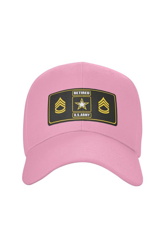 U.S. Army Sergeant First Class Sandwich Cap Unisex Adjustable Adult Baseball Caps Casquette Hats Flat Cap