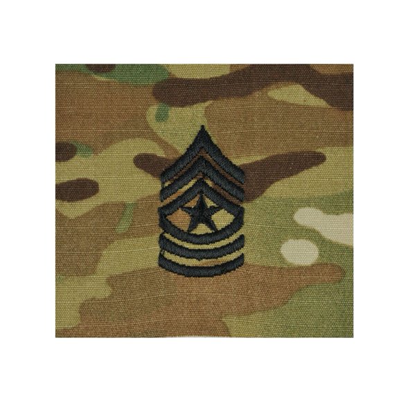 U.S. Army Sergeant Major Rank OCP/Scorpion Sew On