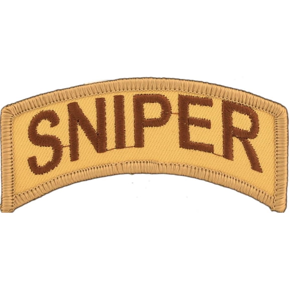 U.S. Army Sniper Patch Brown 3 1/2"