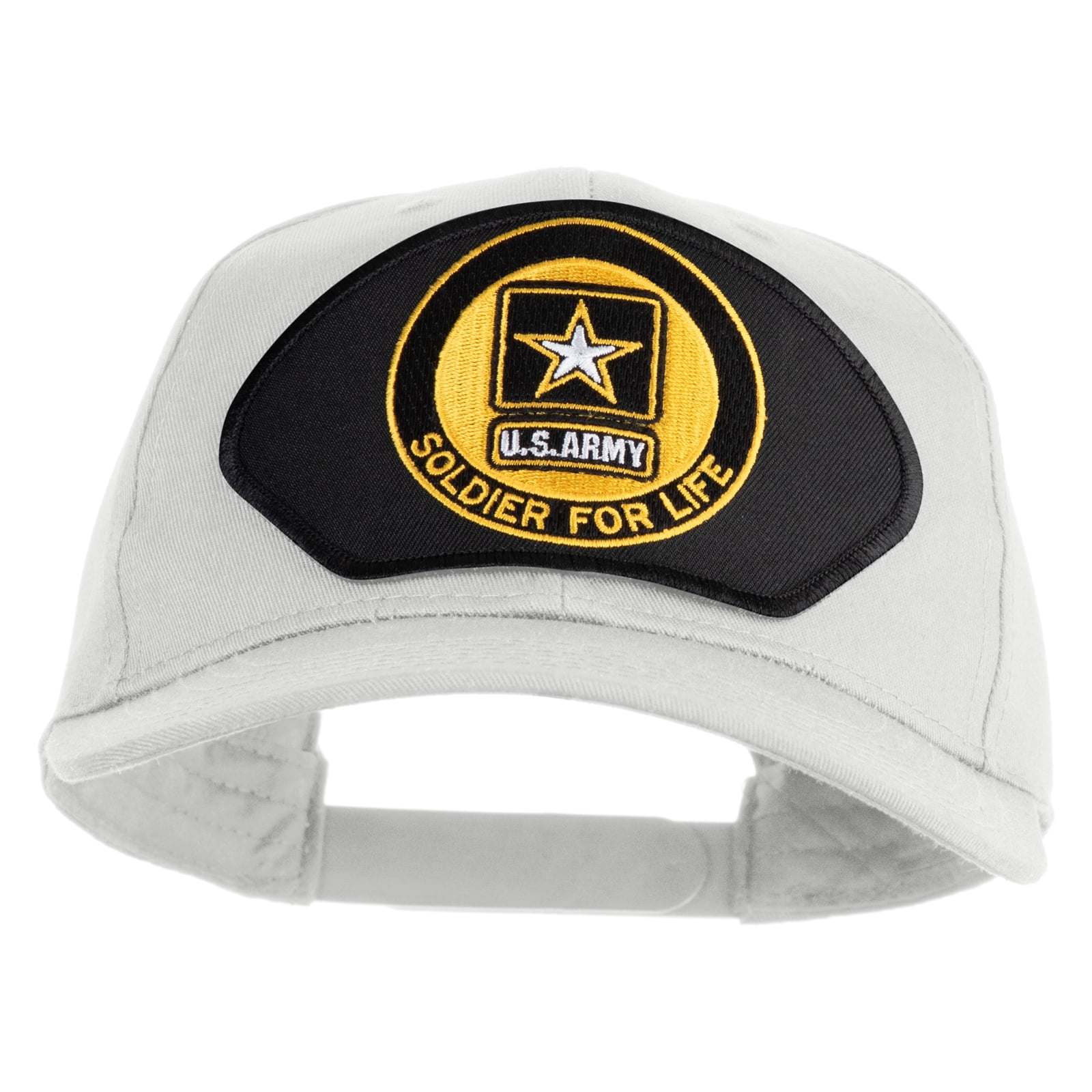 U.S. Army Soldier for Life Patched Solid Cotton Twill Pro Style Cap ...