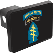 U.S. Army Special Forces Airborne and Tab Hitch Cover