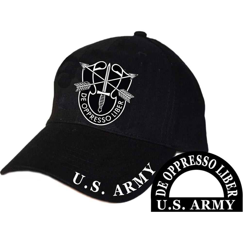 U.S. Army Special Forces Hat Black
