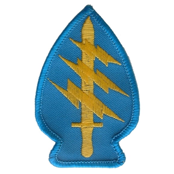 U.S. Army Special Forces Patch Blue & Yellow 3"