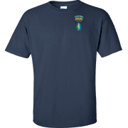 U.S. Army Special Forces with Airborne and Ranger Tab T-shirt