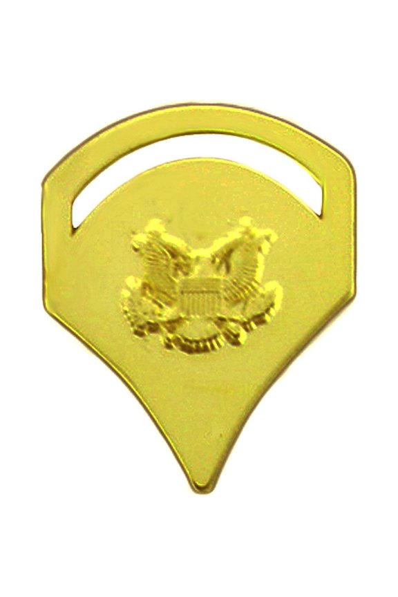 Eagle Emblems P12760 Rank - Army, SPC-5 - Gold - 0.813 x 1.63 in.