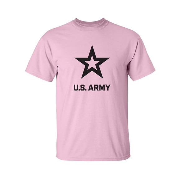 U.S. Army Star Black Ink Adult Short Sleeve T-shirt