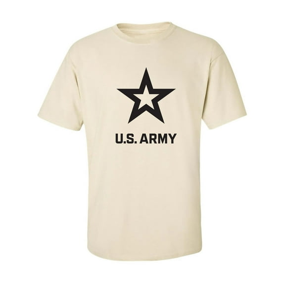 U.S. Army Star Black Ink Adult Short Sleeve T-shirt