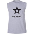 thumbnail image 1 of U.S. Army Star Black Ink Adult Sleeveless Tee, 1 of 4