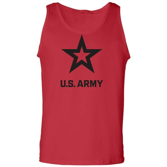 U.S. Army Star Black Ink Adult Tank Top