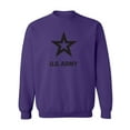 thumbnail image 1 of U.S. Army Star Black Ink Crewneck Sweatshirt, 1 of 3