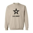 thumbnail image 1 of U.S. Army Star Black Ink Crewneck Sweatshirt, 1 of 3