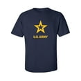 thumbnail image 1 of U.S. Army Star Gold Ink Adult Short Sleeve T-shirt, 1 of 4