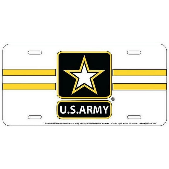 U.S. Army Star License Plate