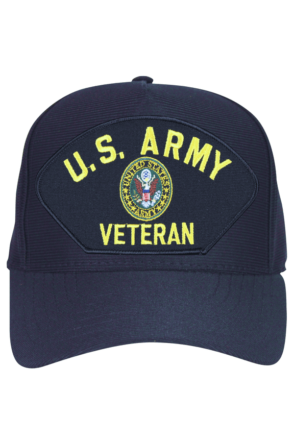 U.S. Army Veteran Cap with Crest