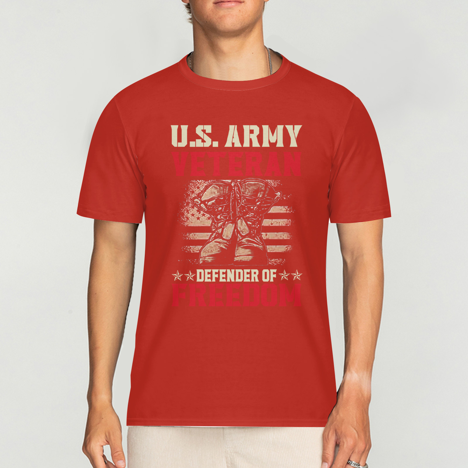U.S. Army Veteran Shirt , US Army Veteran Defender of Freedom , Gift