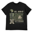 thumbnail image 1 of U.S. Army Veteran Flag T Shirts, 1 of 5