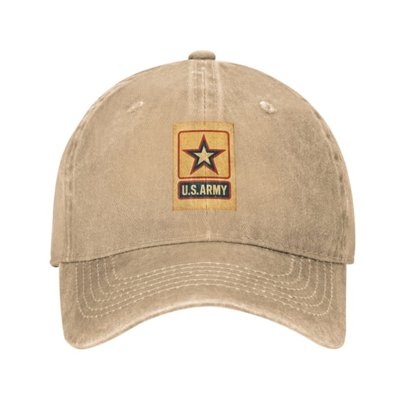 U.S. Army Veteran Logos Adult Adjustable Classic Washed Casquette Cap Hat Baseball Cap For Man For Woman