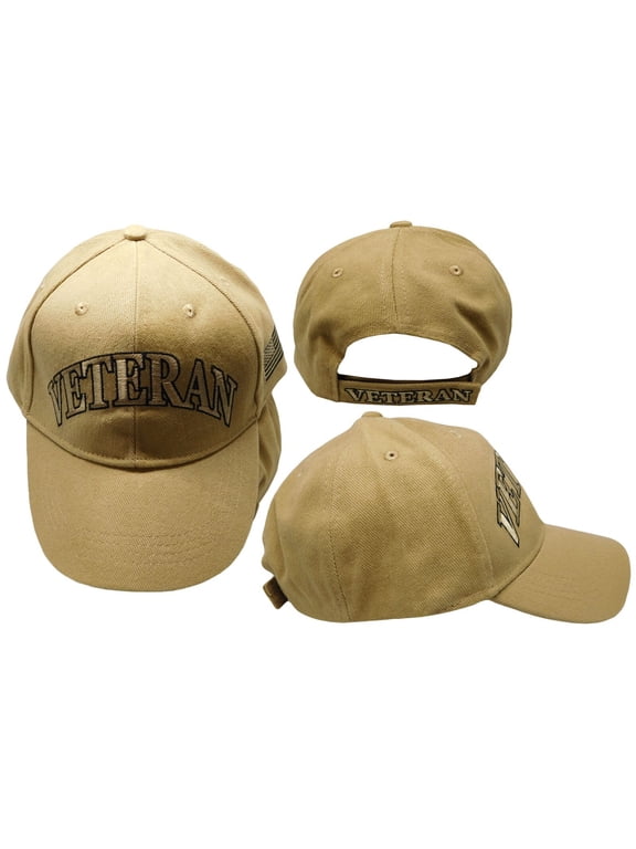 U.S. Army Veteran Proudly Served Black Adjustable Embroidered Cap Hat LICENSED