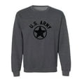 thumbnail image 1 of U.S. Army Vintage Arch Logo with black ink Crewneck Sweatshirt, 1 of 3