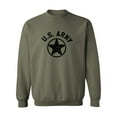 thumbnail image 1 of U.S. Army Vintage Arch Logo with black ink Crewneck Sweatshirt, 1 of 3