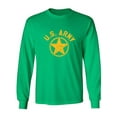 thumbnail image 1 of U.S. Army Vintage Arch Logo with gold ink Adult Long Sleeve T-shirt, 1 of 3