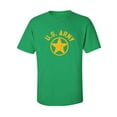 thumbnail image 1 of U.S. Army Vintage Arch Logo with gold ink Adult Short Sleeve T-shirt, 1 of 4
