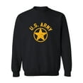 thumbnail image 1 of U.S. Army Vintage Arch Logo with gold ink Crewneck Sweatshirt, 1 of 3