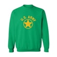 thumbnail image 1 of U.S. Army Vintage Arch Logo with gold ink Crewneck Sweatshirt, 1 of 3