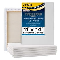  Artlicious Canvases for Painting - Pack of 24, 5 x 7 Inch Blank  White Canvas Boards - 100% Cotton Art Panels for Oil, Acrylic & Watercolor  Paint