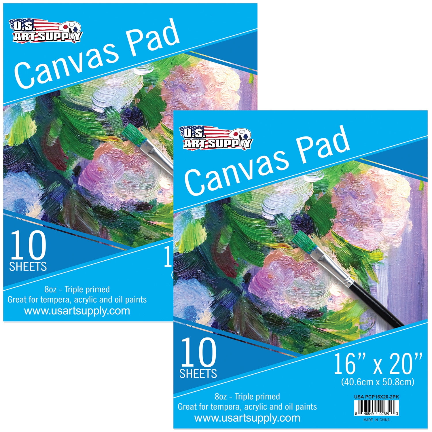 Liquitex Basics Acrylic Canvas Textured Paper Pads