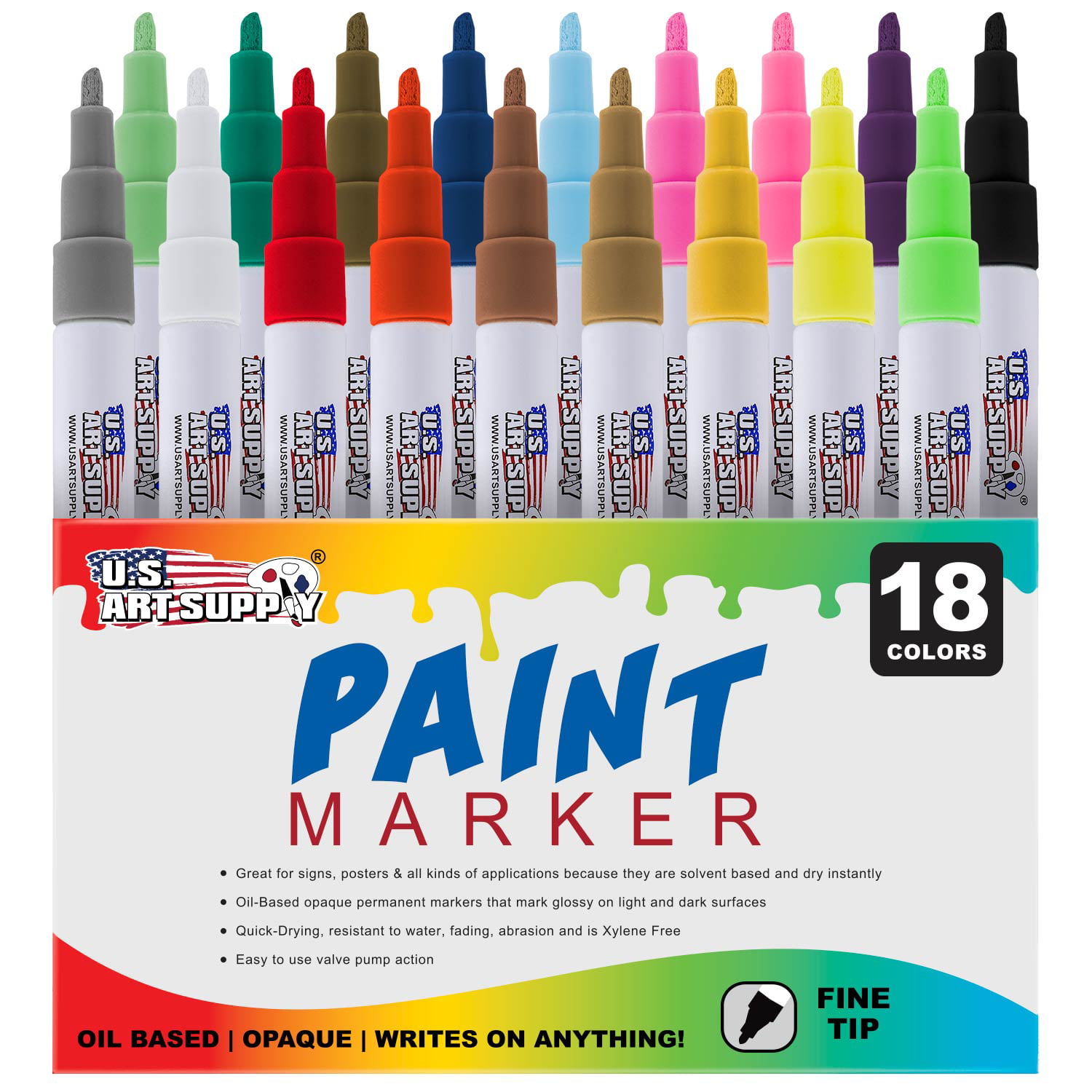 https://i5.walmartimages.com/seo/U-S-Art-Supply-18-Color-Set-of-Fine-Point-Tip-Oil-Based-Paint-Pen-Markers-Permanent-Ink-that-Works-on-Most-Surfaces_d149e7c1-16f8-408e-9735-c4ec7a6201bb.8d67b6fc0c47e456988c72286fd9111a.jpeg
