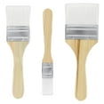 thumbnail image 1 of U.S. Art Supply 3 Pack of Variety Size Synthetic Bristle Paint, Chip and Utility Paint Brushes for Paint, Stains, Varnishes, Glues, and Gesso, 1 of 6