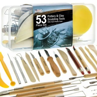 Clay Tools Pottery Sculpting Tools: 15Pcs Air Dry Polymer Clay Carving  Tools Set for Kids Adults - Stainless Steel Wooden Ceramic Clay Sculpting  Kit - Soft Molding Sculpey Clay Molds Supplies