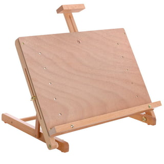 Wood Desk Easel Adjustable Tabletop Easel Drawing & Sketching Board 45X35X30CM