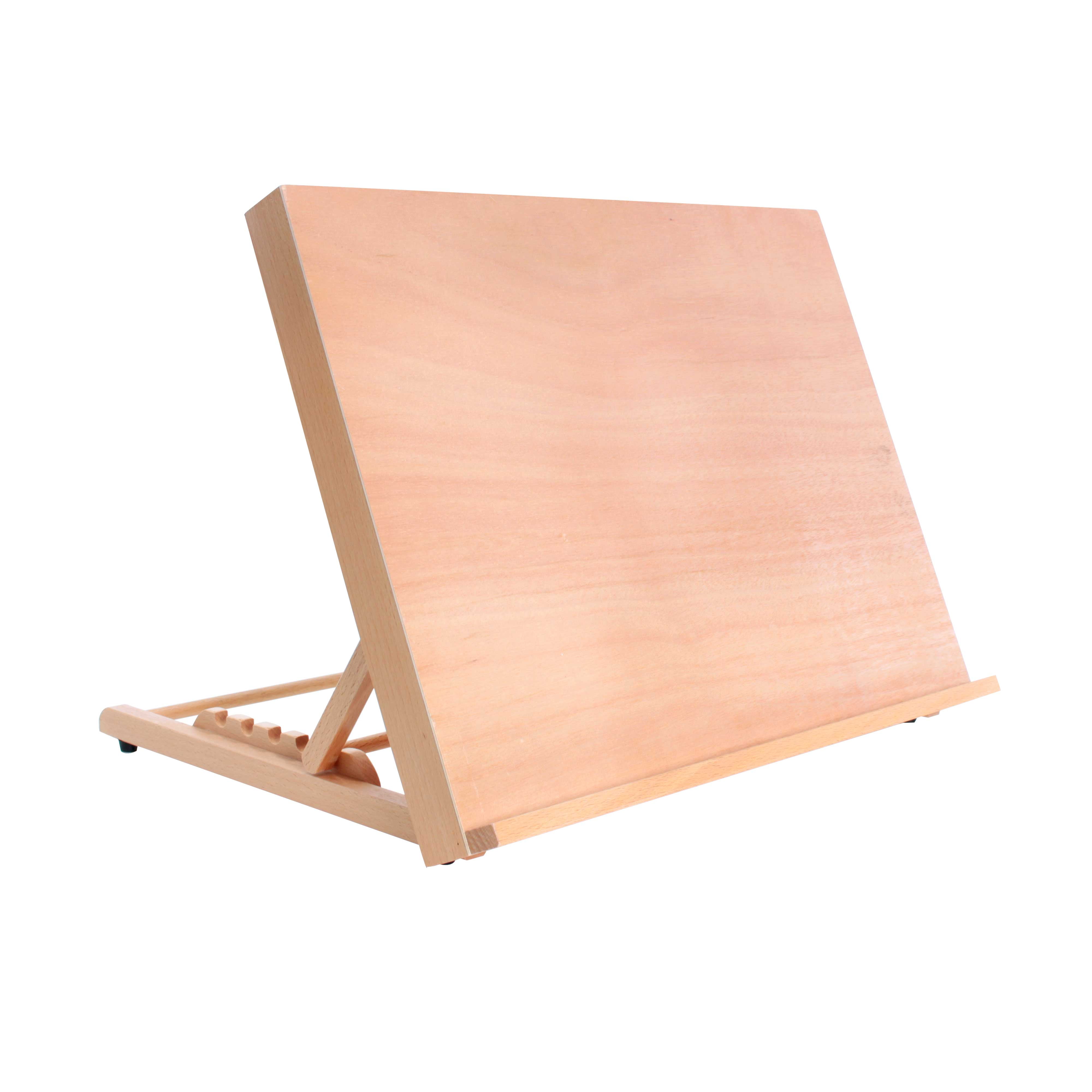 Large Adjustable Beechwood Artist Drawing Board