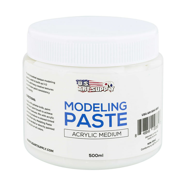 Art Basics Modeling Paste Texture Paste Re-design With Prima Art Basics  Opaque Modeling Paste Mixed Media Paste 37-074 