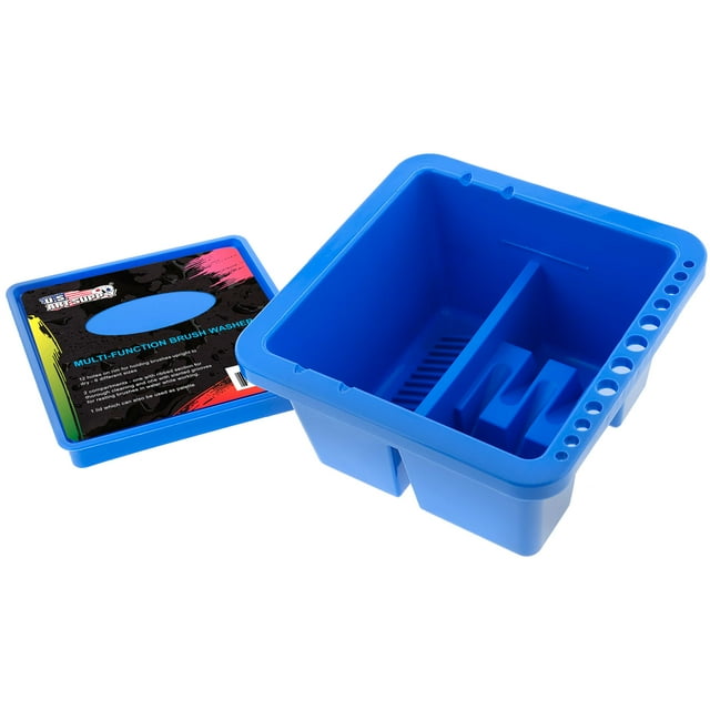 U.S. Art Supply Plastic Multipurpose Brush Washer