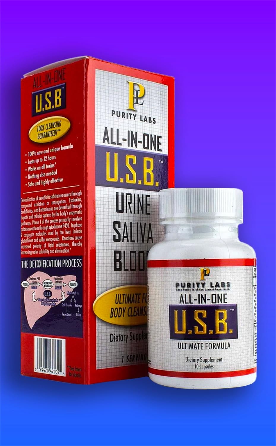 Does Purity Labs All-in One U.s.b. Work U.S.B. Purity Labs All-in-One USB Ultimate Formula Detoxification