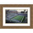 thumbnail image 1 of U.S. Bank Stadium 2x Matted 24x20 Gold Ornate Framed Art Print from the Stadium Series, 1 of 2