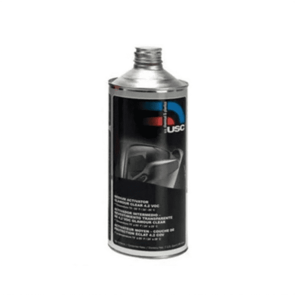 US Chemical 42-4 Fast Activator, 1 qt, Liquid, Use With: 40 4.2 VOC Glamour Urethane Clearcoat