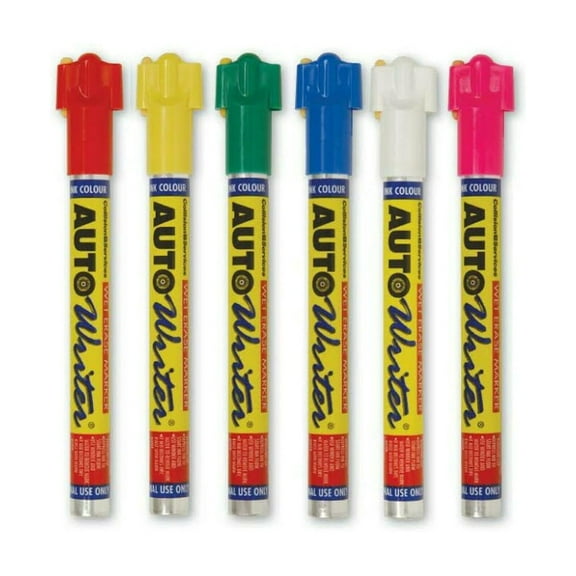 U.S. Chemical & Plastics AUTOWRITER Auto Writer PENS ASSORTMENT (USC-37000) - 6 Pens