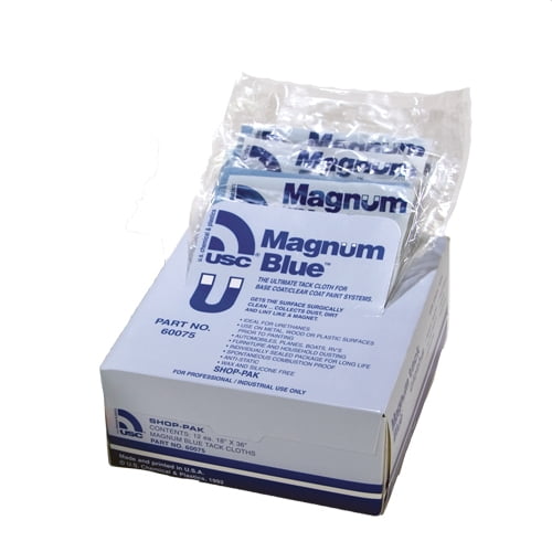 US Chemical Magnum Blue 60075 Tack Cloth, 36 x 18 in