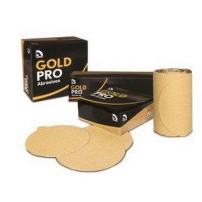 U.S. Chemical & Plastics USC-082407 6 in. Grip P100 Gold Paper
