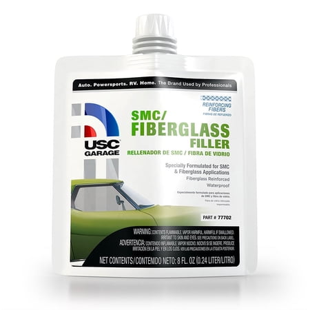 US Chemical & Plastics 77702 SMC/Fiberglass Filler, 8 oz. USC-77702