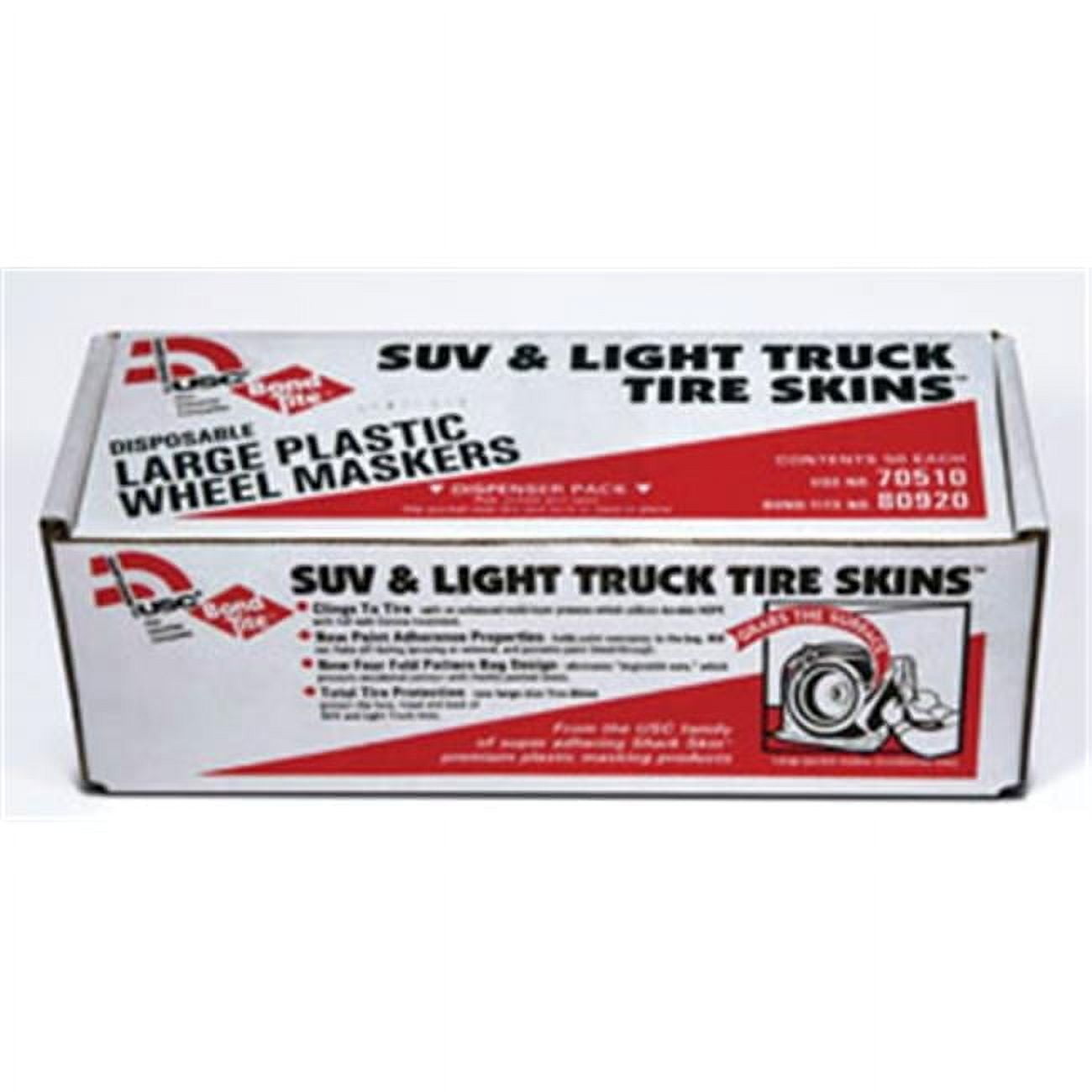 U. S. Chemical and Plastics 70510 Cs - 50 Suv and Truck Tire Covers