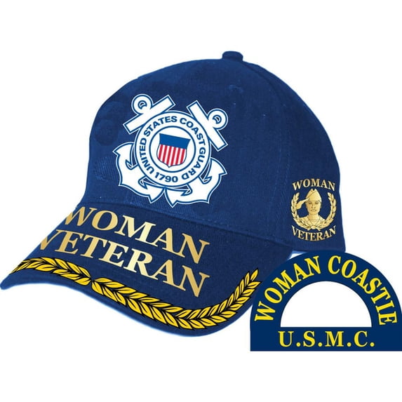 Eagle Emblems CP00280 Cap - United States Coast Guard, Woman Coastie