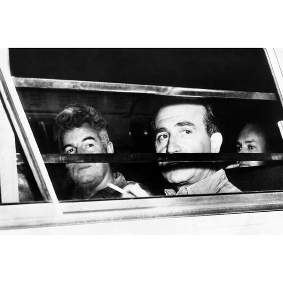U.S. Communist Leaders Are Taken To The Federal Penitentiary At Lewisburg History (24 x 18)
