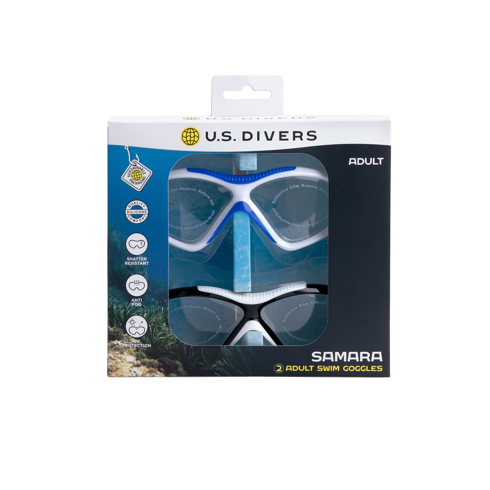 U.S.DIVERS Smra 2pk Goggle