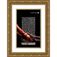 thumbnail image 1 of U.S. Dept. of Transportation 13x18 Gold Ornate Wood Frame and Double Matted Museum Art Print Titled - Drinking and Driving Can Kill a Friendship, 1 of 4
