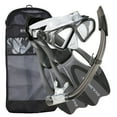 thumbnail image 1 of U.S. Divers Adult Cozumel Mask, Seabreeze II Snorkel, ProFlex Fins, Gear Bag Set, 1 of 5